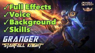 New Granger Legend Skin Script | Full Effect, Voice, Background - Patch Revamp Aamon |MLBB