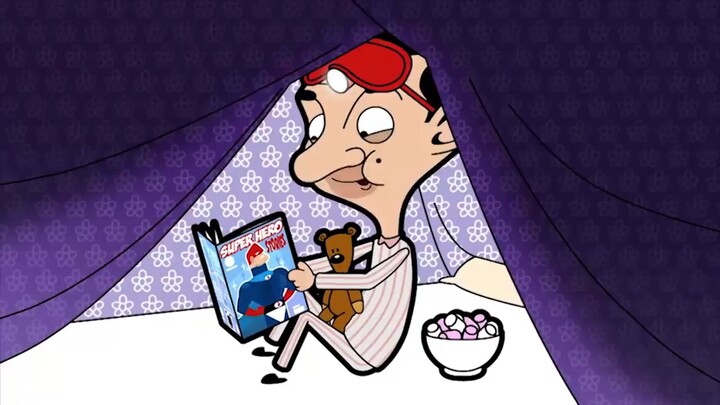mic Book Reader Turned SUPERHERO Mr Bean Cartoon Season 2 Full Episodes Mr Bean Official
