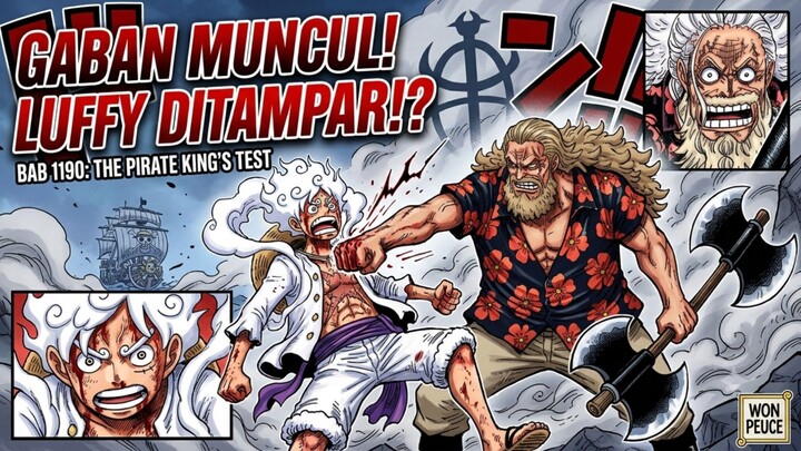 ONE PIECE EPISODE GABAN KECEWA DENGAN LUFFY YANG LEMAH