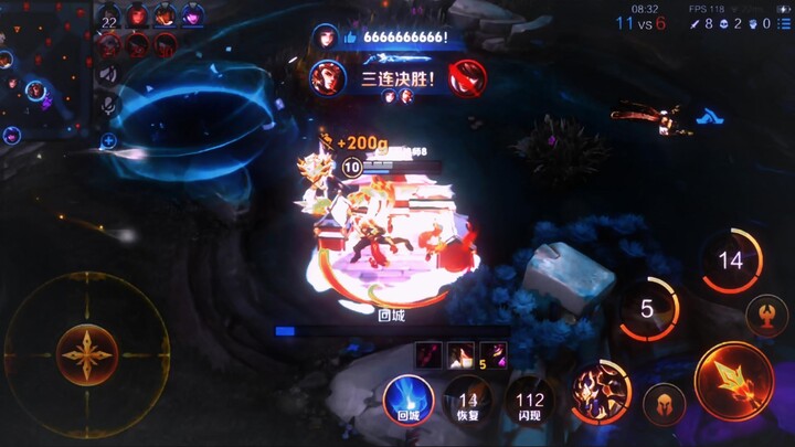 يانغ جيان لا يتكلم، بل يواصل فقط "الفتح" بلا توقف.