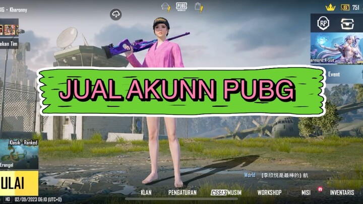 JUAL AKUN PUBG MURAH