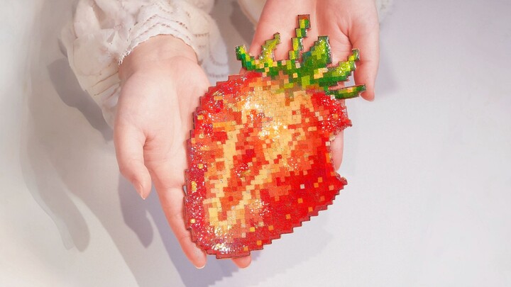 Ini benar-benar kacang! Dan juga benar-benar stroberi!!!