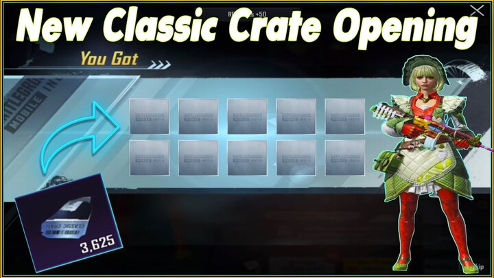 New Classic Crate Opening |  Bgmi New Classic Crate Opening | Bgmi New Classic Crate