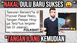 Makanya masih muda jangan nakal bang...