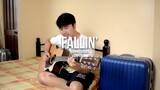 Fallin' (WITH TAB) Janno Gibbs | Fingerstyle Guitar Cover | Lyrics