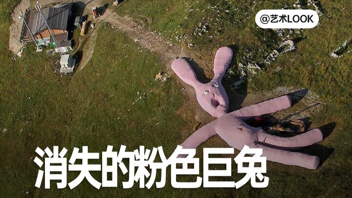 Why does the disappearance of a giant pink rabbit make so many people feel sad?