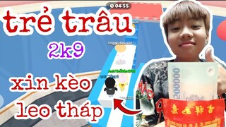 Play Together | Trẻ Trâu 2k9 Cầm 500k Tiền Lì Xì Xin Kèo Solo Leo Tháp Với Anh Thổ Dân | Cái Kết