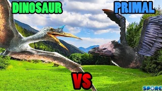 Quetzalcoatlus vs Argentavis | SPORE