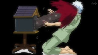 Adegan terkenal di Gintama dimana kamu tertawa terbahak-bahak (84) sehingga kamu memilih hadiah di d