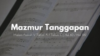 Mazmur Tanggapan Malam Paskah V Tahun A / Tahun C - JenniferOdelia