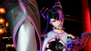 Street Fighter 6 Juri trailer ENG & JP comparison but the best parts