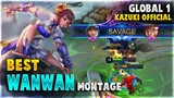 Top 1 Global Wanwan kazuki Official | Best Moments Montage | Wanwan Savage & Maniac Moments |-