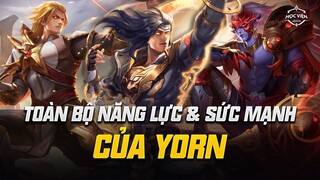 TẤT TẦN TẬT VỀ NĂNG LỰC VÀ SỨC MẠNH CỦA YORN | HVLQ