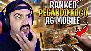 CHEGOU o MODO COMPETITIVO! NO RAINBOW SIX MOBILE e TA PEGANDO FOGO!