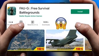 FAU-G GAME RELEASED EARLY ON PLAY STORE ?