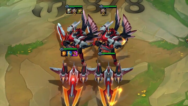 Only deploying 4 mechs, and every single one is the main focus!