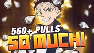560+ PULLS  FROM THE BLACK CLOVER MOBILE BETA! HOW I GOT IT ALL! | Rise of the Wizard King