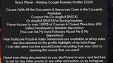 Brock Misner - Ranking Google Business Profiles 2024 Course Download