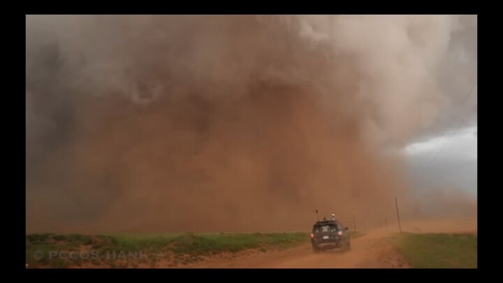 I want to show you what happenes when you go near a tornado