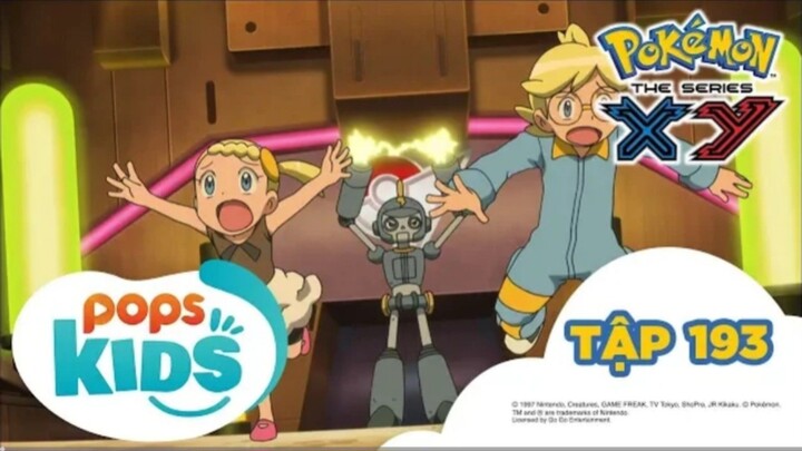 [S17 XY] Pokémon Tập 193 - Tấn Công Nhà Thi Đấu Miare! Bí mật của Shitoron - Hoạt Hình Pokémon
