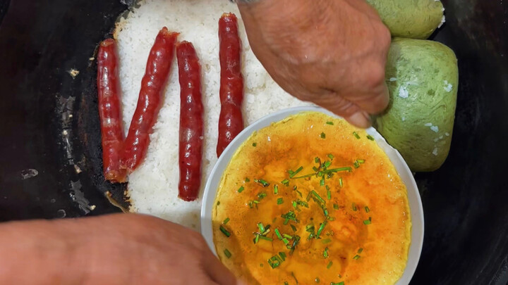 ฉันขอยืนยัน! ข้าวต้มไฟฟืนฝีมือคุณยาย โคตรเทพ!