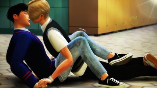 KISS ME MY BEST FRIEND 😘 SIMS 4 LOVE STORY 💘 GAY LOVE STORY