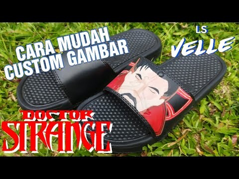 CARA CUSTOM SANDAL ATAU SEPATU GAK RIBET ( Part 1)