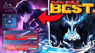 HOW TO BUILD SUNG JINWOO?! Best Sung Stats, Artifacts, Skills, Weapons!!!! (Solo Leveling Arise)