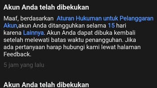 dapat pemberitahuan dari bstation tercinta