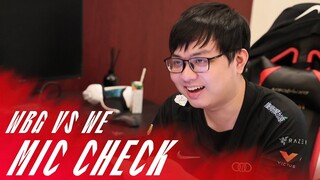 Mic Check - WBG vs WE | TheShy: "huanfeng, vui không?"