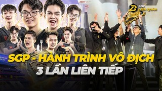 SGP 3 LẦN VÔ ĐỊCH LIÊN TIẾP - Hành Trình Kỳ Diệu Tại ĐTDV Mùa Đông 2022 | Box Liên Quân