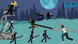 Part 2 Chainsaw man vs Kytchu / stick war animation