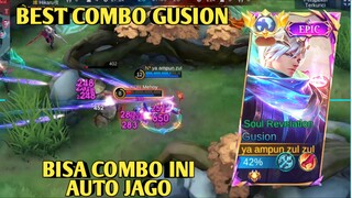 Best Combo Gusion, Bisa Combo Ini Auto Jago