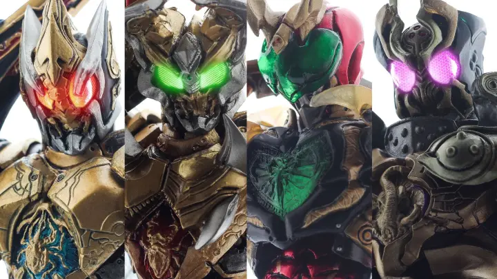 "Compilation" Kamen Rider Sword Four Knights SIC is in its final form