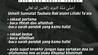 sholat taubat