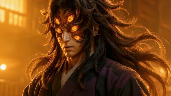 《鬼灭之刃》现实版：还原十二鬼月·上弦真人版