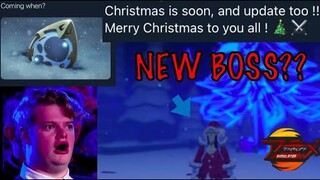 Christmas update?*NEW* Boss|Teaser|in Anime Fighting Simulator|Roblox
