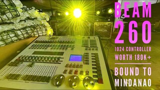 Beam 260 and 1024 Controller worth 180k+ Lights Equipment ship to Mindanao by SDSS