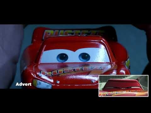 💥Lightning McQueen's Crash | Side by Side Toy Play | Pixar Cars | Disney Kids
