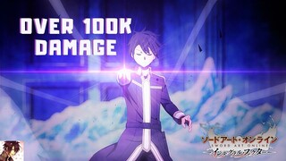 Sword Art Online: Integral Factor: How To Reach Over 100k Damage! With Eugeo Skill (Global)[1080p]