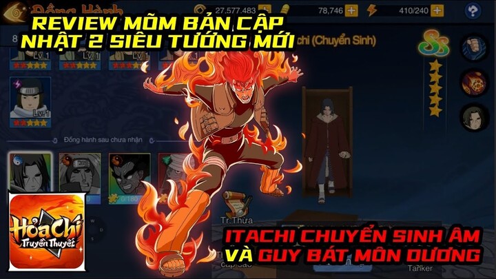 Hỏa Chí Truyền Thuyết - REVIEW MÕM 2 SIÊU TƯỚNG ĐỔ BỘ, ITACHI EDO VÀ GUY BÁT MÔN