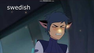 Catra sneezing in 20 languages