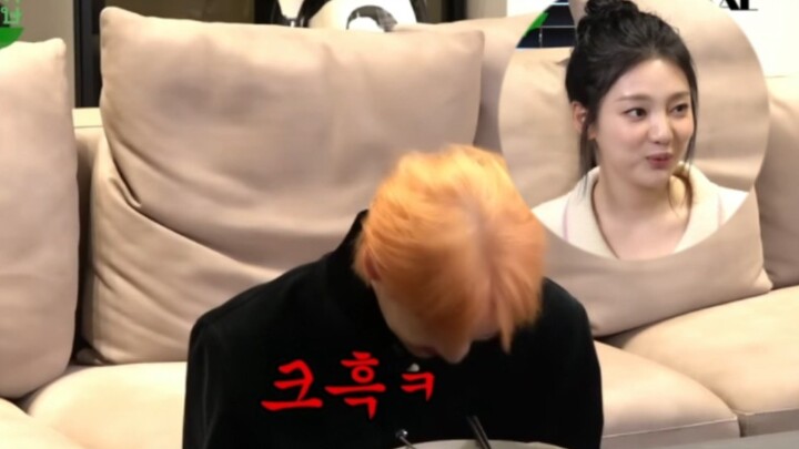 Knowing that Bambam-seonbae has been in Korea for a long time, Ningning’s genuinely over-the-top rea