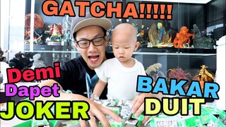 GATCHA TEREDAN!!! UNBOXING BEARBRICK DEMI MENDAPATKAN JOKER!!!! HASILNYA.. SUDAHLAH!!!