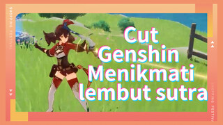 Cut Genshin Menikmati lembut sutra
