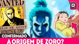 UM EVENTO DO SÉCULO PERDIDO REVELADO?A TERRA DOS DEUSES EXPLICADA - A ORIGEM DE ZORO- ONE PIECE 1046