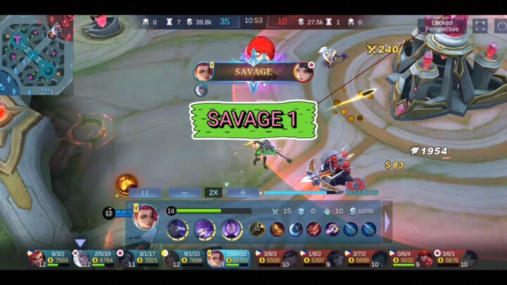 RANKED MODE SAVAGE 7X NI LESLEY?🙀‼️‼️