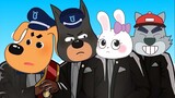 Sheriff Labrador Babybus - Police Cartoon Eating Sugar - Cartoon Kids - Coffin Dance (Cover)