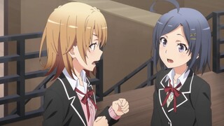 Isshiki-san, you are totally self-destructing, right? You are indeed on the same level as the Great 