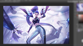 Bantu Ka Sa ganti stoking gantung! Tim Wanita League of Legends K/DA.